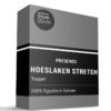 Topper Hoeslaken - Egyptisch Katoen Jersey Stretch - 100x200cm - Grijs - Presence - Dekbed-Discounter.nl
