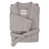 Luxe Wafel Badjas - Melange Grey - Dekbed-Discounter.nl