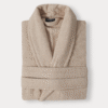 Luxe Badjas Katoen - Beige - Dekbed-Discounter.nl