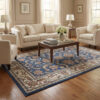 Vloerkleed Reni - Blauw 200x140cm - Polypropyleen - Dekbed-Discounter.nl