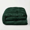 1+1 Gratis Wasbaar Lazy Dekbed Zonder Overtrek - Zonder Overtrek - Velvet Pintuck - Groen - Dekbed-Discounter.nl