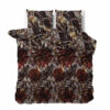 Dekbedovertrek Velvet Ivory - Lits-Jumeaux (240x220 Cm) - Meerkleurig Microvezel - Natuur & Bloemen - Manilla - Dekbed-Discounter.nl
